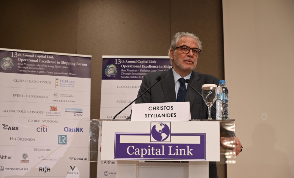Χρ. Στυλιανίδης: Η κυβέρνηση συμμερίζεται πλήρως την εξασφάλιση περιβαλλοντικής ουδετερότητας της ναυτιλίας μέχρι το 2050	