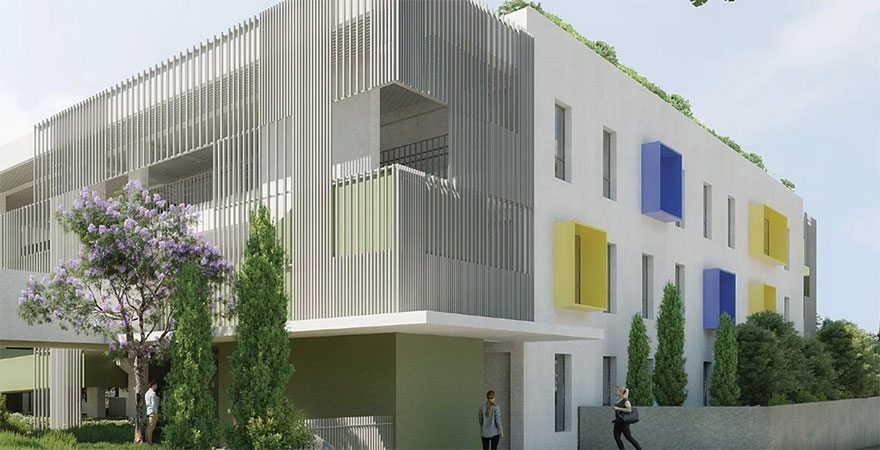 Το κτίριο στο Ελληνικό που θα στεγάσει τέσσερα σωματεία ΑμεΑ θα είναι έτοιμο μέσα στο 2023 © Lamda Development  