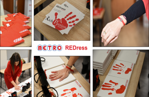 Η METRO συμμετέχει στη δράση #REDress, παίρνοντας θέση ενάντια στην έμφυλη βία