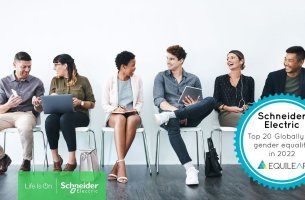 Η Schneider Electric στις υψηλές θέσεις στη λίστα Top 100 εταιρειών του κόσμου για την ισότητα των φύλων