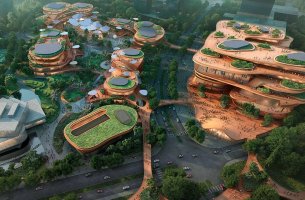 Shenzhen terraces: Οι κρεμαστοί κήποι της Κίνας