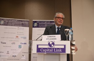Χρ. Στυλιανίδης: Η κυβέρνηση συμμερίζεται πλήρως την εξασφάλιση περιβαλλοντικής ουδετερότητας της ναυτιλίας μέχρι το 2050	