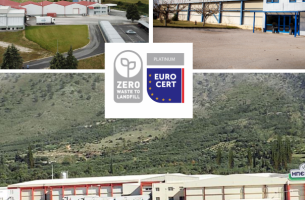 Ανώτατο πρότυπο βιωσιμότητας “Zero Waste to Landfill Platinum” και για τα τρία εργοστάσια της ΗΠΕΙΡΟΣ