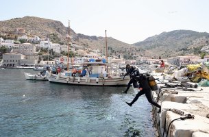 ΕΑΕΕ και iSea καθάρισαν τον βυθό στο λιμάνι Ύδρας  