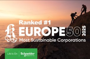 Schneider Electric: Ανακηρύχθηκε ως η πιο βιώσιμη εταιρεία στην Ευρώπη 