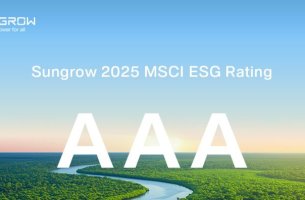 Η Sungrow κατακτά την ανώτερη βαθμίδα AAA στις αξιολογήσεις ESG της Morgan Stanley