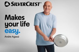 Ισχυρή τεχνολογία για την κουζίνα και το σπίτι: Η SILVERCREST και ο Andre Agassi εστιάζουν στην υψηλή τεχνολογία και την ανθρώπινη επαφή