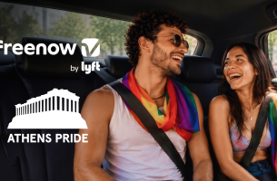Το Freenow στο πλευρό του Athens Pride ως επίσημος συνεργάτης μετακίνησης