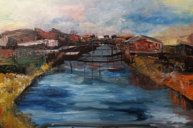 «Οι Αόρατοι της Γης» Σμαρώ Τζενανίδου Έκθεση ζωγραφικής