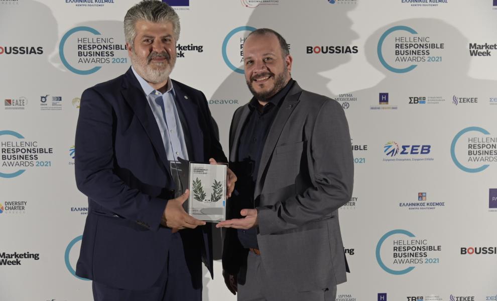 HP: Διακρίθηκε στα Hellenic Responsible Business Awards 2021 
