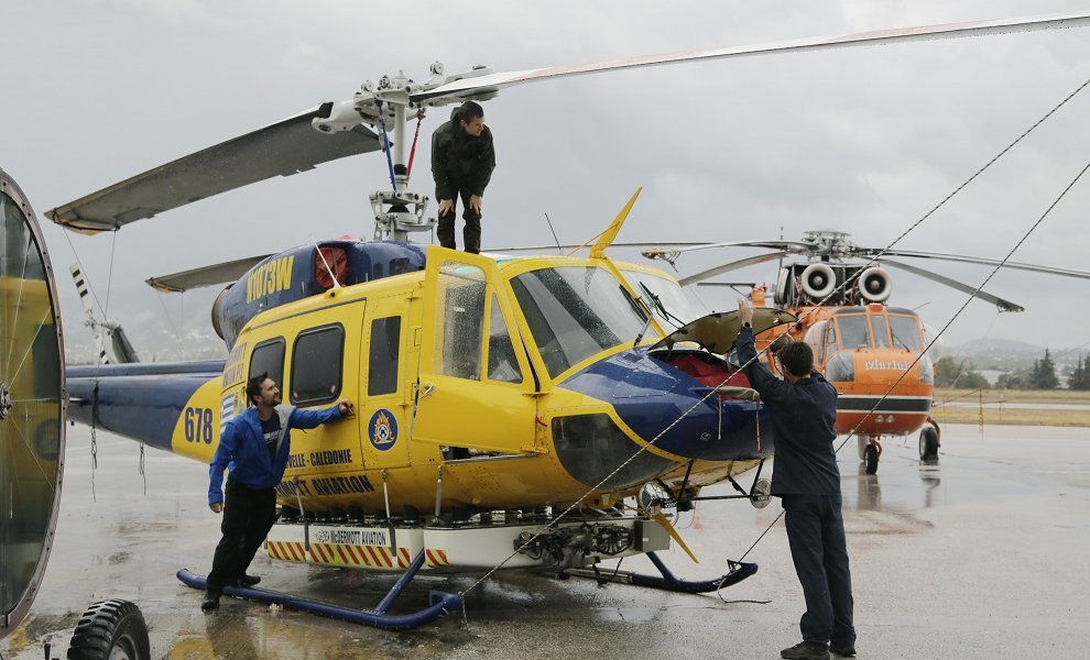 Σημαντική η βοήθεια των 4 ελικοπτέρων που εξασφάλισε η Mytilineos για την εθνική προσπάθεια πυρόσβεσης