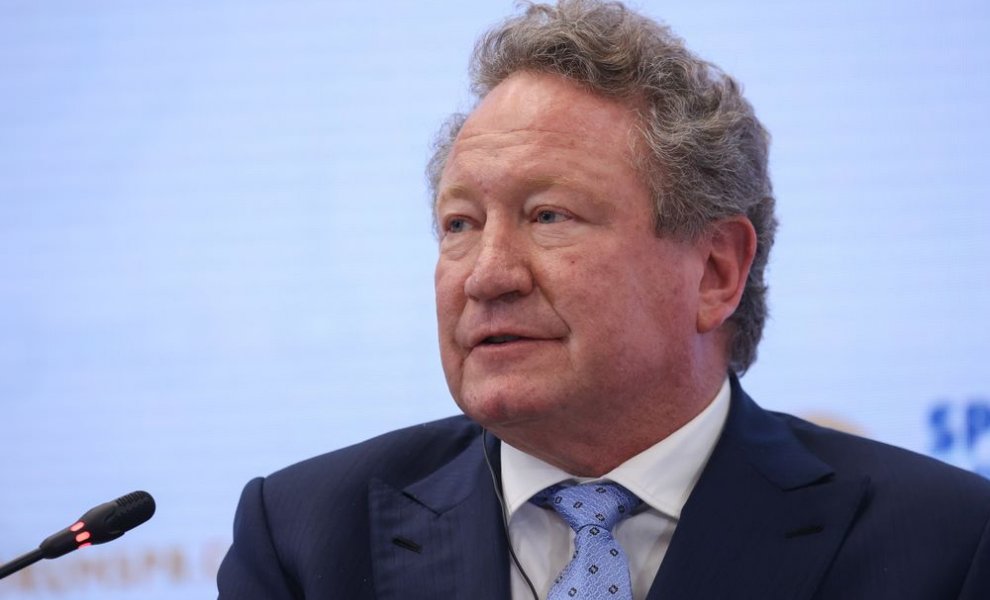 O δισεκατομμυριούχος Andrew Forrest θέλει να φτιάξει το πρώτο πλοίο που κινείται με αμμωνία   