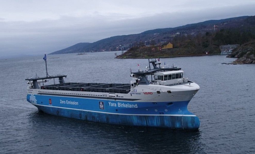 Yara Birkeland: Το πρώτο 100% ηλεκτρικό – και σύντομα αυτόνομο - φορτηγό πλοίο στον κόσμο