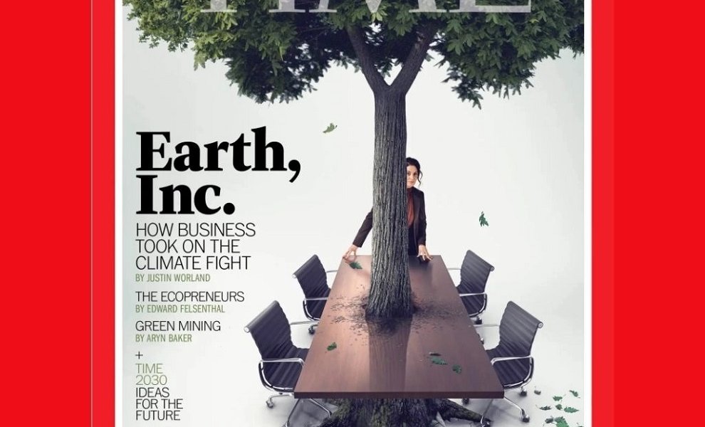 Earth, Inc: Το εξώφυλλο του TIME για την κλιματική κρίση προβληματίζει