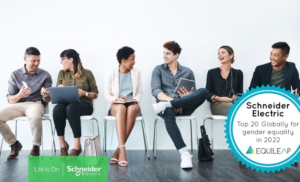 Η Schneider Electric στις υψηλές θέσεις στη λίστα Top 100 εταιρειών του κόσμου για την ισότητα των φύλων