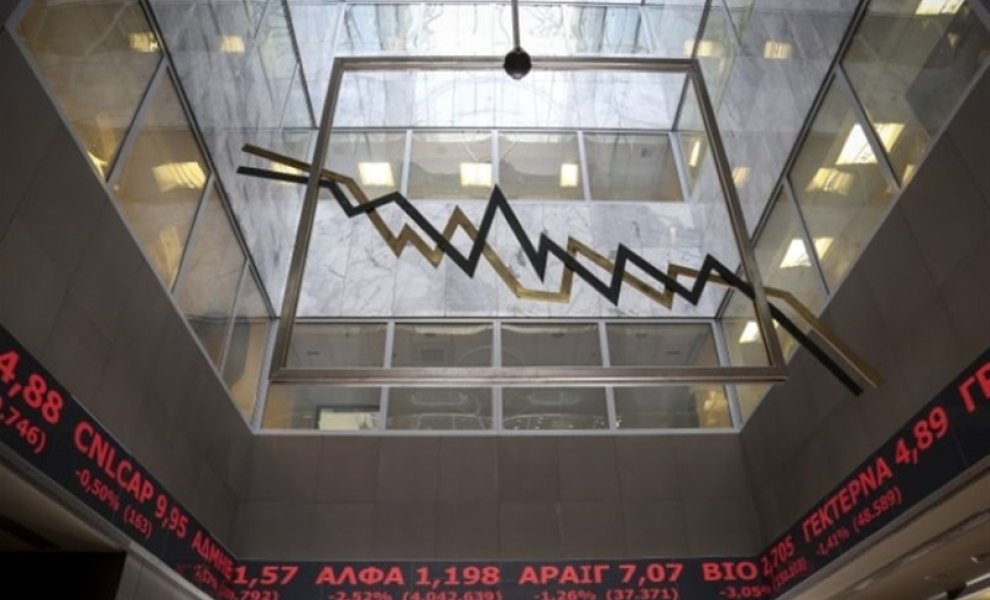 Χρηματιστήριο Αθηνών: Συνεχίζεται το πτωτικό σερί 
