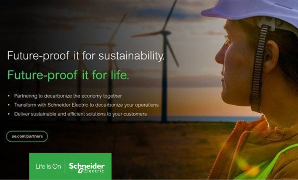 Schneider Electric: Ενισχύει τις συνεργασίες της με στόχο τη βιωσιμότητα   