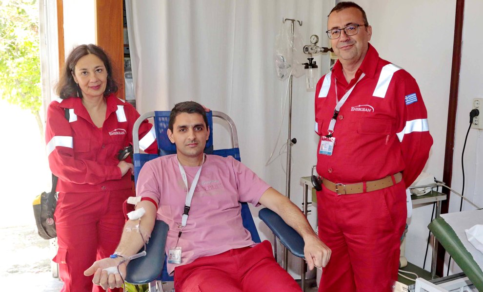 Energean: Αιμοδοσία για την Παγκόσμια Ημέρα Εθελοντή Αιμοδότη