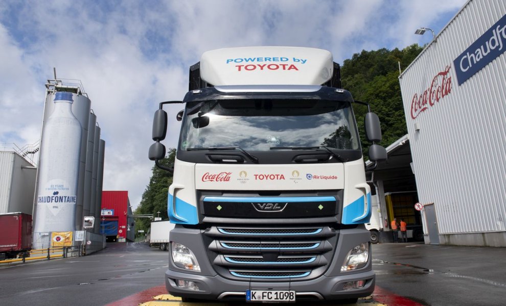 Toyota: Φορτηγό υδρογόνου σε συνεργασία με Coca Cola & Air Liquide