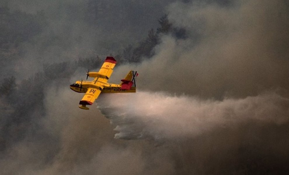 AtmoHub: Μεταφορά καπνού στην Ελλάδα από πυρκαγιές στη βορειοδυτική Τουρκία	