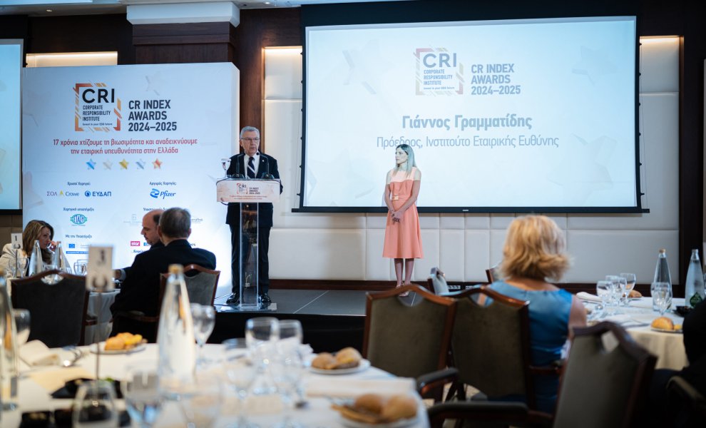 CRI Awards: Πρωταθλήτρια και φέτος η Εθνική Τράπεζα και η Genesis Pharma- Ο θεσμός των 17 ετών με πυξίδα τα ESG