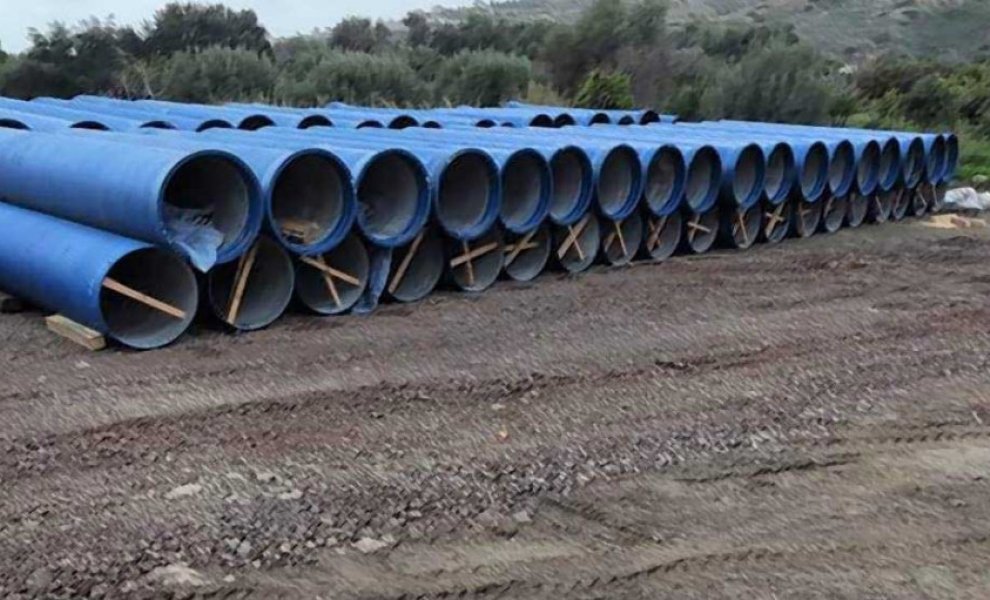 Χρηματοδότηση 1,75 εκατ. ευρώ για την κατασκευή αγωγού μεταφοράς νερού στο Αλιβέρι