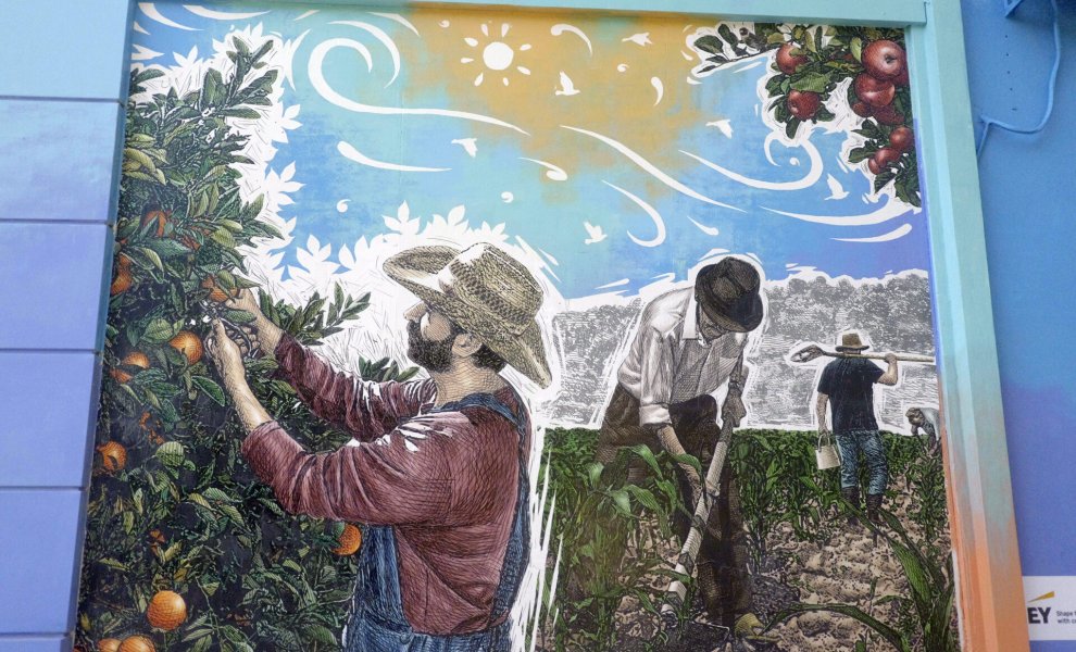 Ένα Mural αφιερωμένο στη "Συνεργασία"