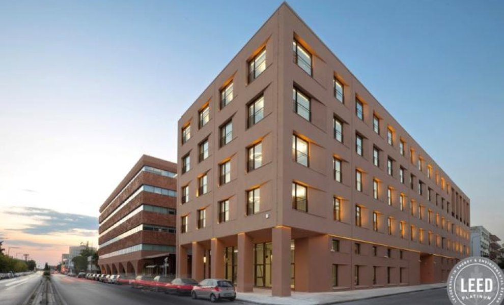 Dimand: Τα γραφεία της Παρευξείνιας Τράπεζας πιστοποιήθηκαν με LEED Platinum