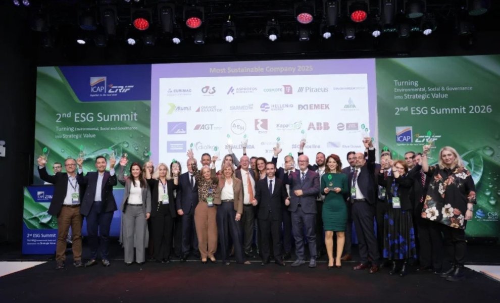 ΙCAP CRIF: Τριάντα εταιρείες στην Ελλάδα διακρίθηκαν για τις επιδόσεις τους στη βιώσιμη ανάπτυξη