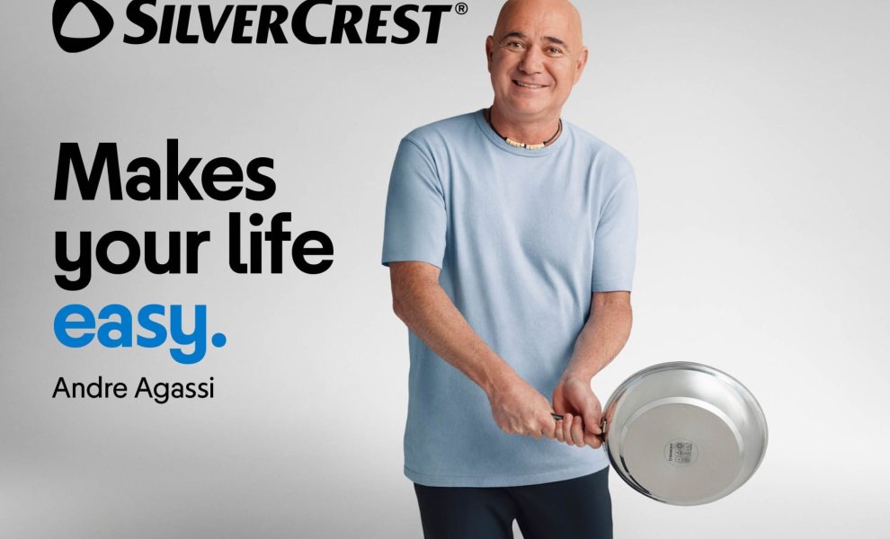 Ισχυρή τεχνολογία για την κουζίνα και το σπίτι: Η SILVERCREST και ο Andre Agassi εστιάζουν στην υψηλή τεχνολογία και την ανθρώπινη επαφή