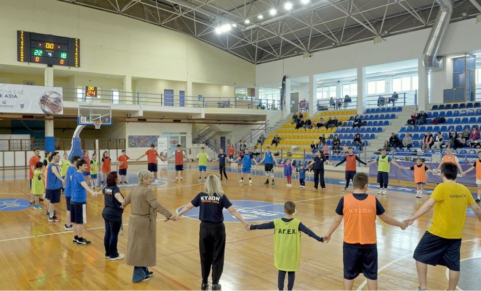 Κύδων Special Team: Μια ξεχωριστή ομάδα μπάσκετ για άτομα με αυτισμό που αγκαλιάστηκε από την ElvalHalcor
