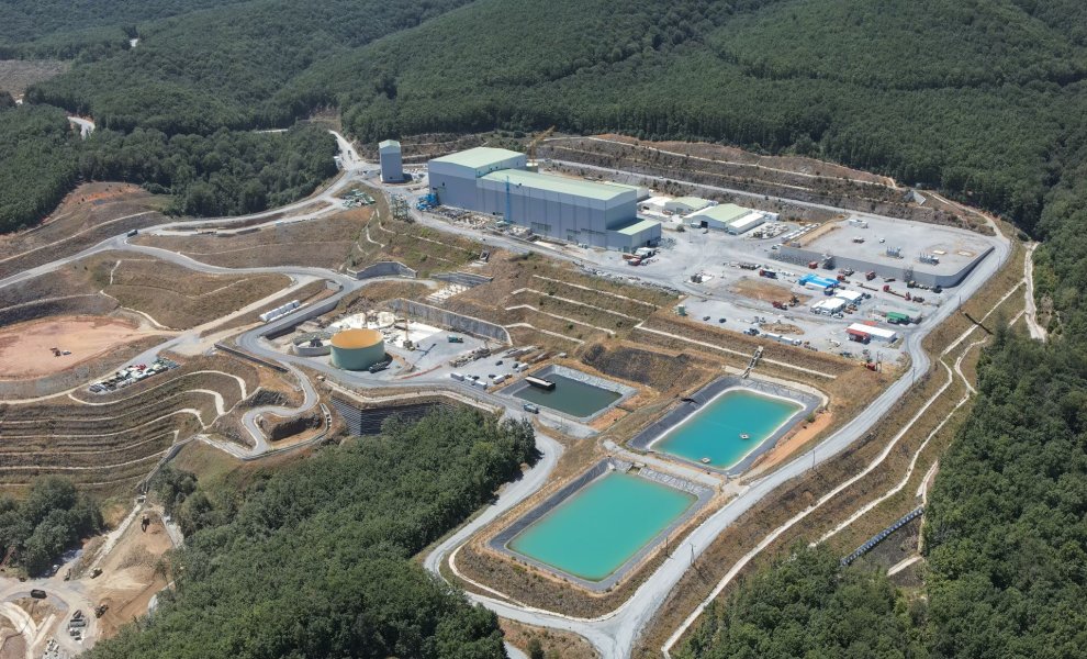Η Eldorado Gold ανακοινώνει την παραγωγή του πρώτου συμπυκνώματος χαλκού-χρυσού στις Σκουριές